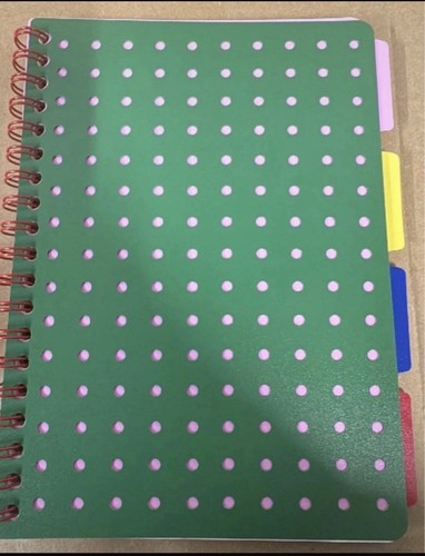 Notebook with dividers - notebook,