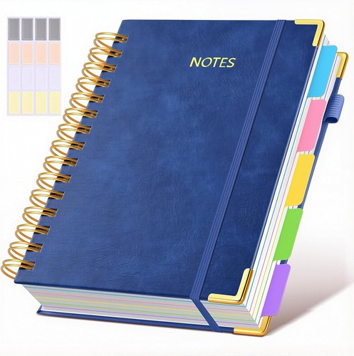 Spiral notebook with - a5,