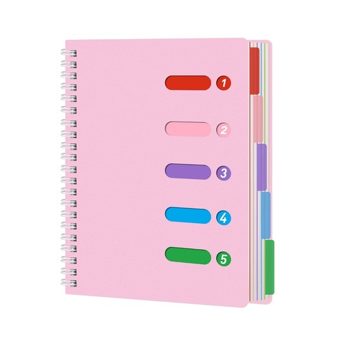 Spiral notebook with - a4,