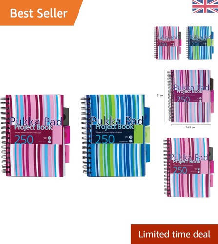 Colorful project notebook - project,