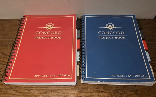 Concord project book spiral - project,
