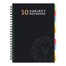 A4 Subject Notebook with 10