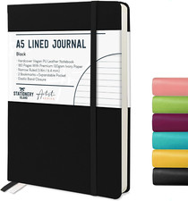A5 Lined Notebook, Journal