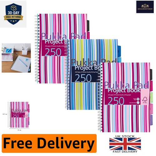 Pack wirebound notebook - a4,