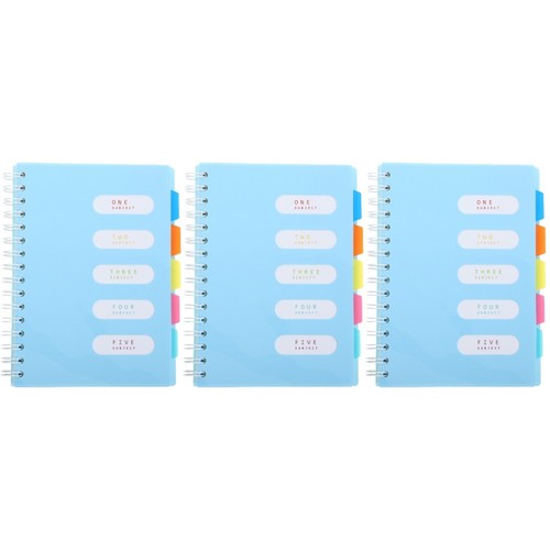 Sky notebook with - sky, dividers