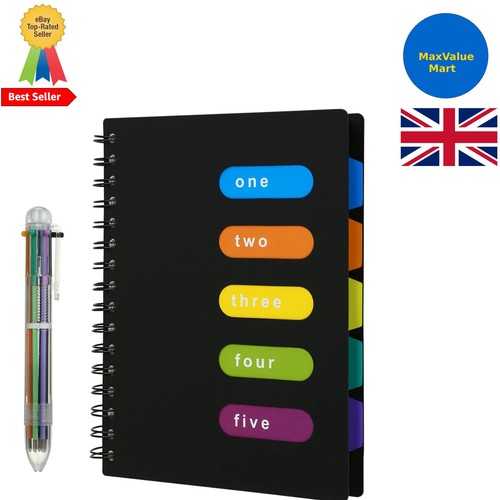 300 page notebook with - a5, 300-page