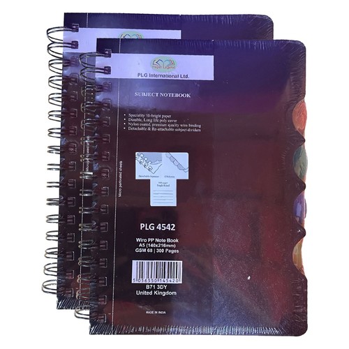Spiral bound notebook 4 - 2,