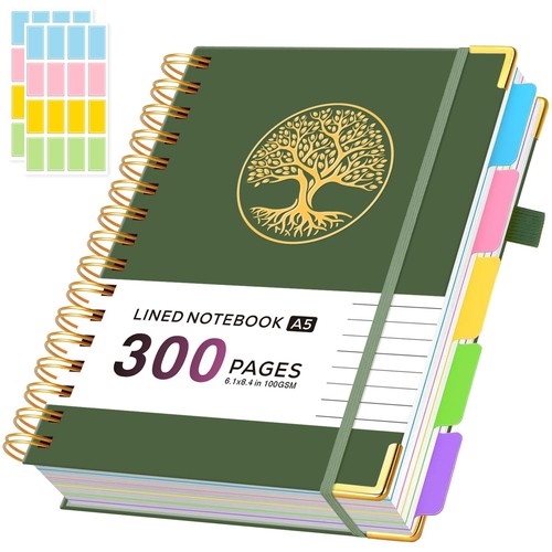 Spiral notebook with - a5,