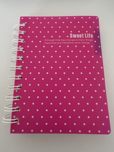 Pink polka dot - pink,