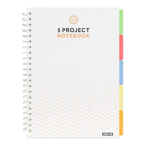 Project notebook with - a4,