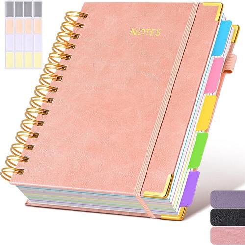 Spiral notebook with - a5,