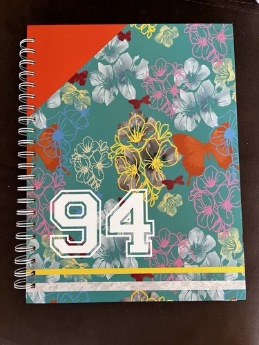 Floral varsity spiral - a4,