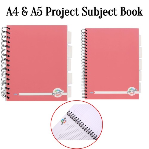 Project subject notebook - project,
