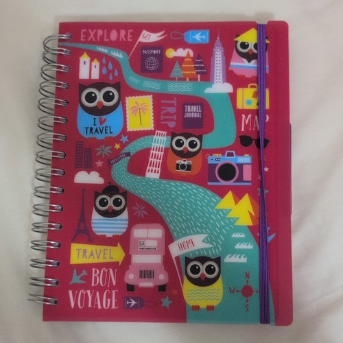 Spiral bound lined notebook - a5,