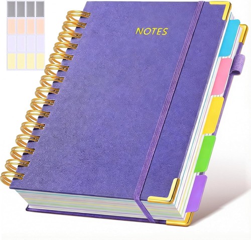 Spiral notebook with - spiral,