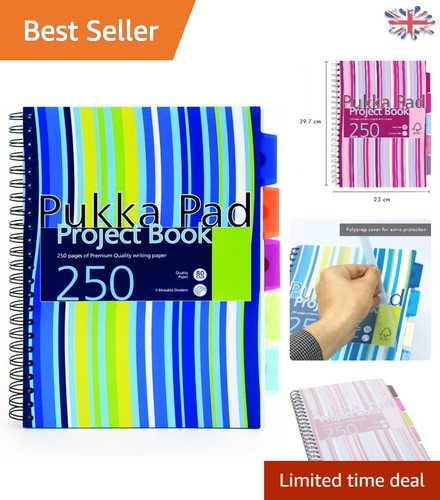 Wirebound project notebook - project,