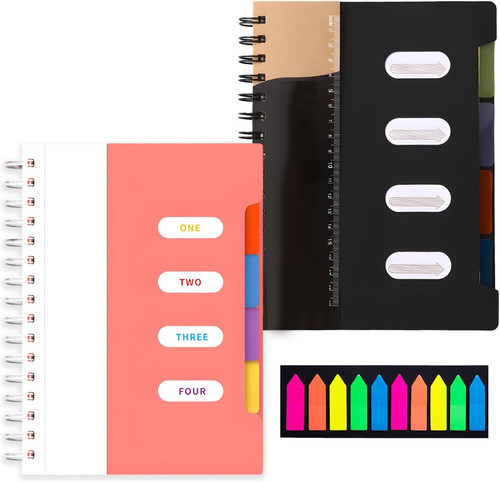 Notebook with dividers - notebook,