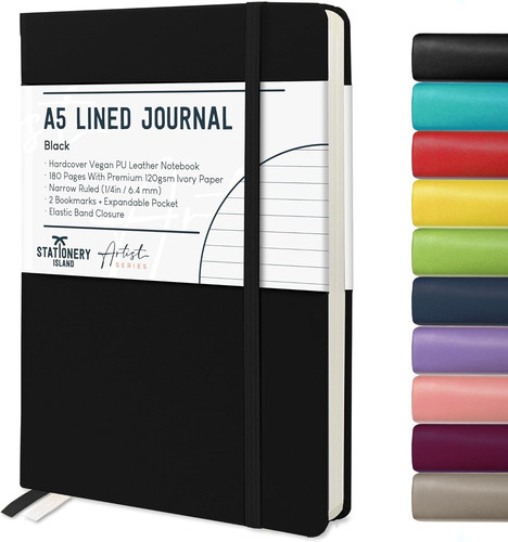 Lined notebook journal - a5,
