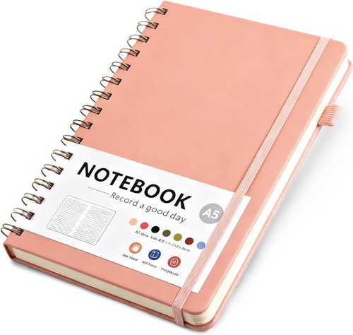 Pink notebook birthday - pink,