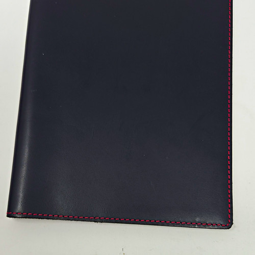 Black refillableleather - black, a5