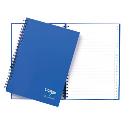 Blue indexed a z - a5,