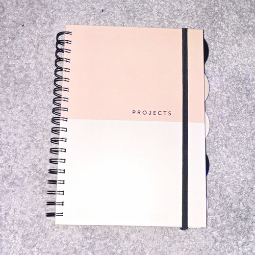 Spiral bound projects - spiral, "projects"