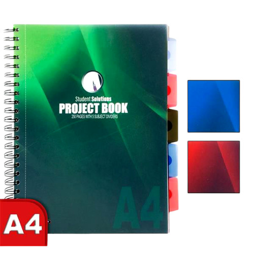 Project book wirebound - a4,
