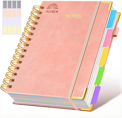 Spiral notebook with - a5,