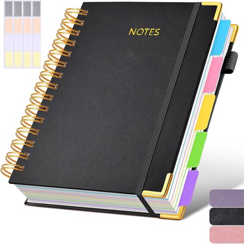 Spiral notebook with - a5,