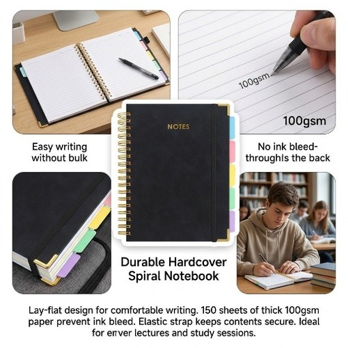 Extra large hardcover spiral - large,